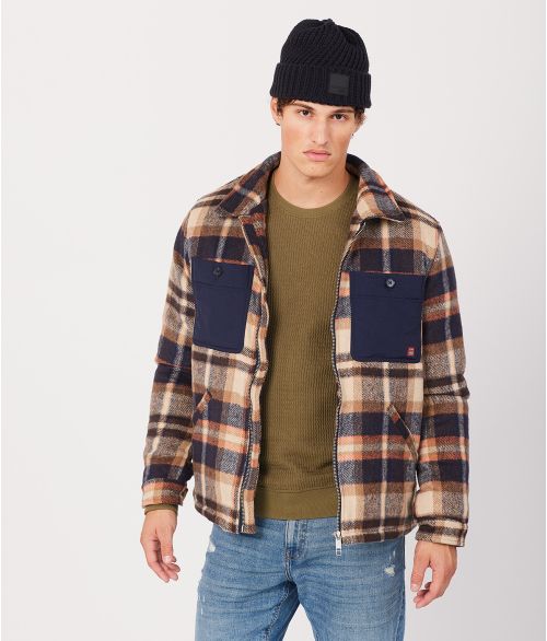 BIX JACKET, CHECKED