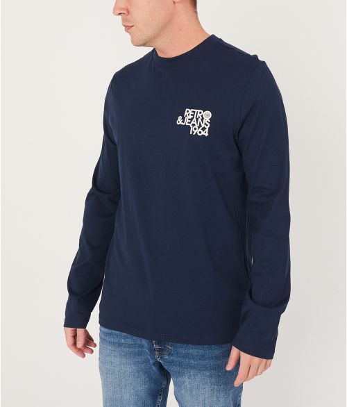 LUCAS L.S.TOP, DARK BLUE
