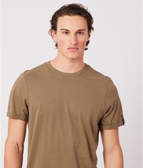 NATE T-SHIRT, KHAKI