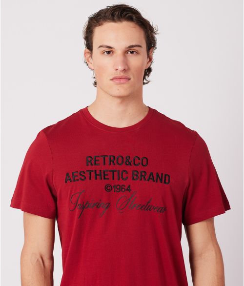 RAYMUS T-SHIRT, BURGUNDY