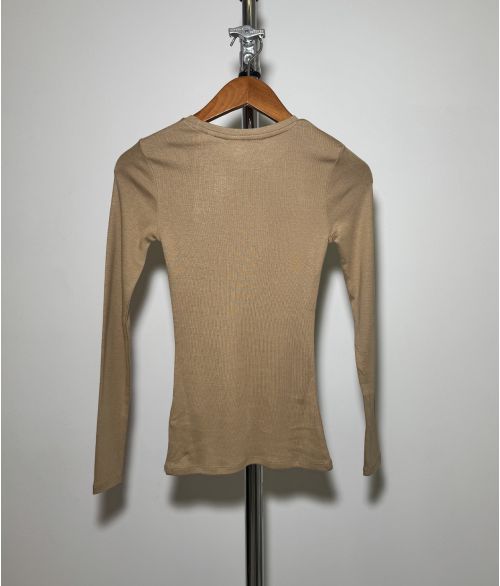 KYRA L.S.TOP, BEIGE