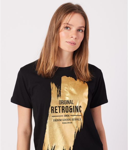 MARTHA T-SHIRT, BLACK