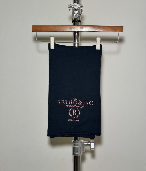 CARIE SCARF SCARF, DARK BLUE