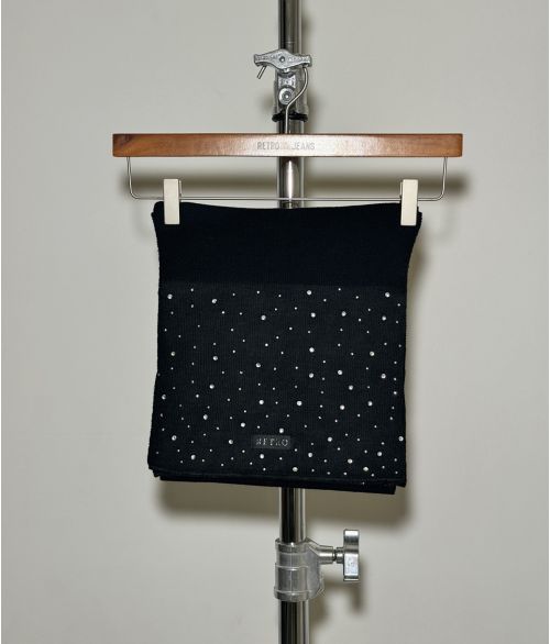 CHELSEA SCARF SCARF, BLACK