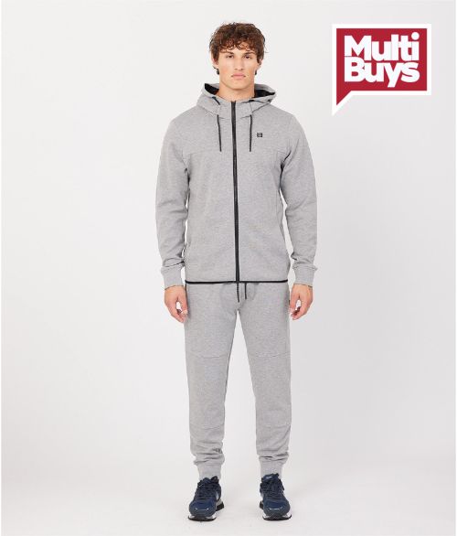 FRANK JOGGING BOTTOM, GREY MELANGE