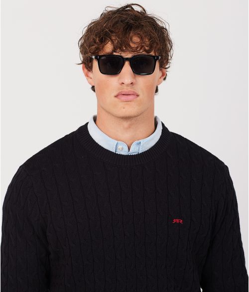 RAFAEL SWEATER, BLACK