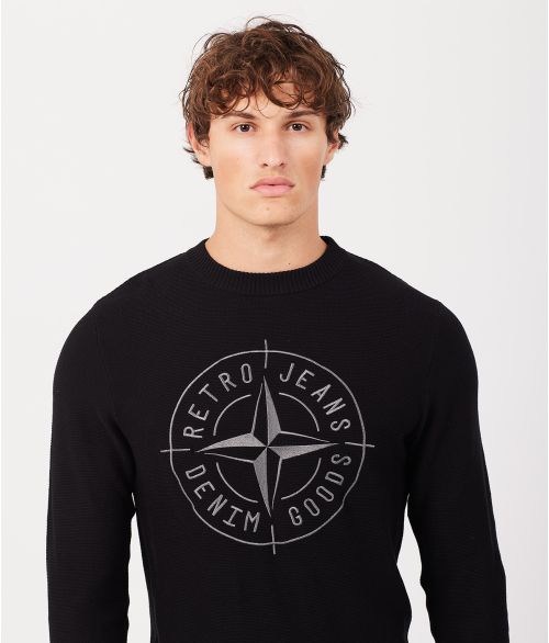 DENNIS SWEATER, BLACK