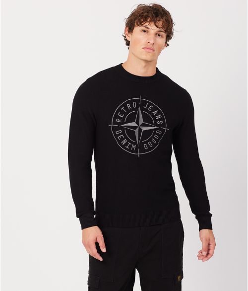 DENNIS SWEATER, BLACK