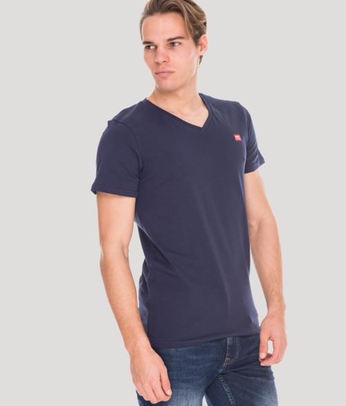 EDDIE T-SHIRT, DARK BLUE