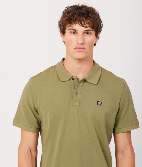 CLOVIS B POLO, DARK KHAKI
