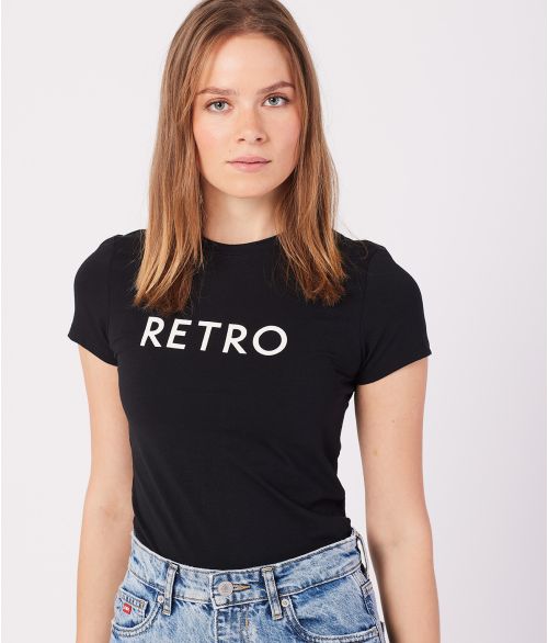 HAILEY T-SHIRT, BLACK