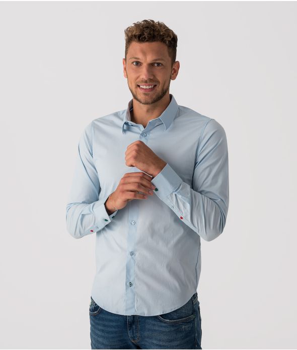 FTC SHIRT SHIRT, LIGHT BLUE