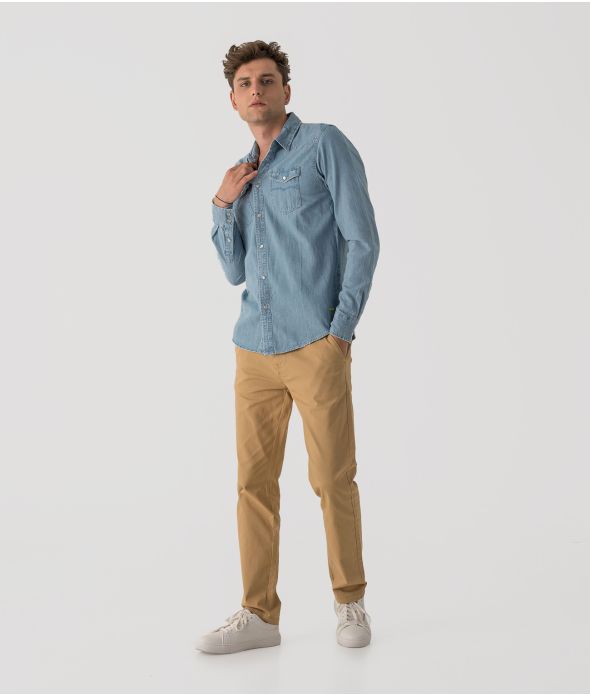 RIDLEY SHIRT, LIGHT BLUE