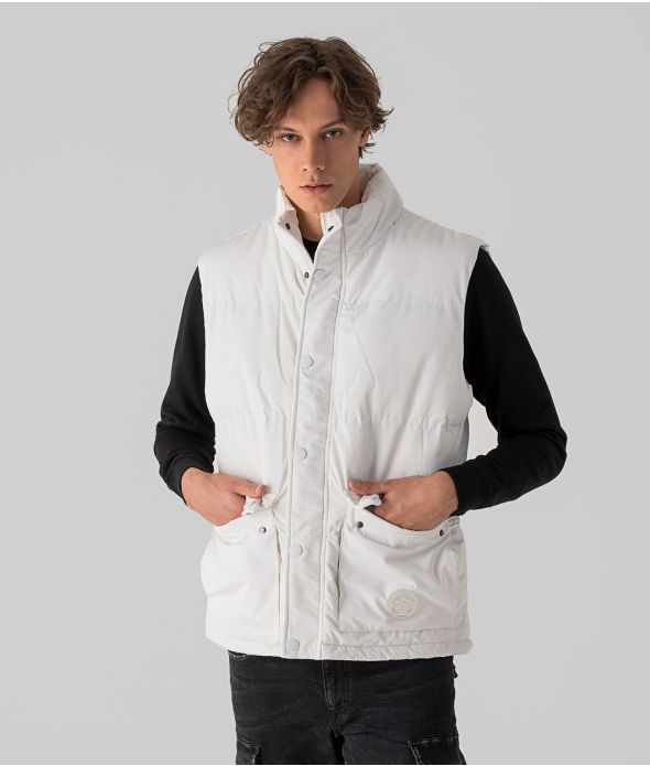 BASTILLE VEST, OFFWHITE