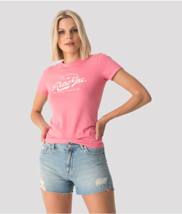 LUCA OUT T-SHIRT, PINK