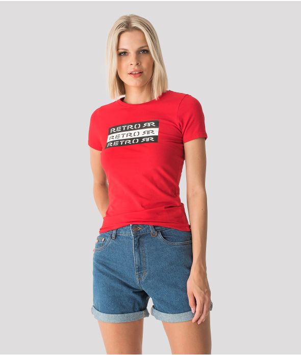 NORA OUT T-SHIRT, RED