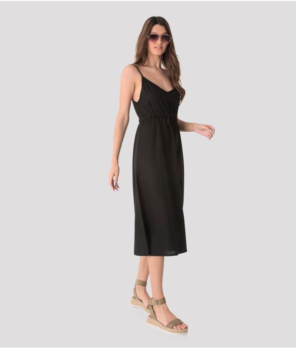 ALOE DRESS DRESS, BLACK