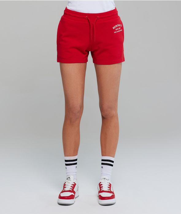 ANISE JOGGING SHORT, RED