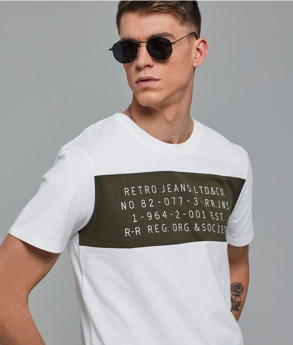 COYOTE T-SHIRT, OFFWHITE