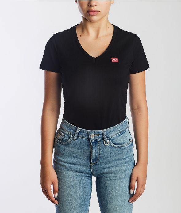 ELIZABETH V T-SHIRT, BLACK