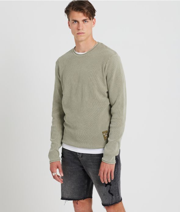 DUSTER SWEATER KNITWEAR, KHAKI