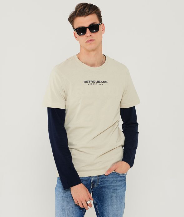 ALISTAIR T-SHIRT, CREAM