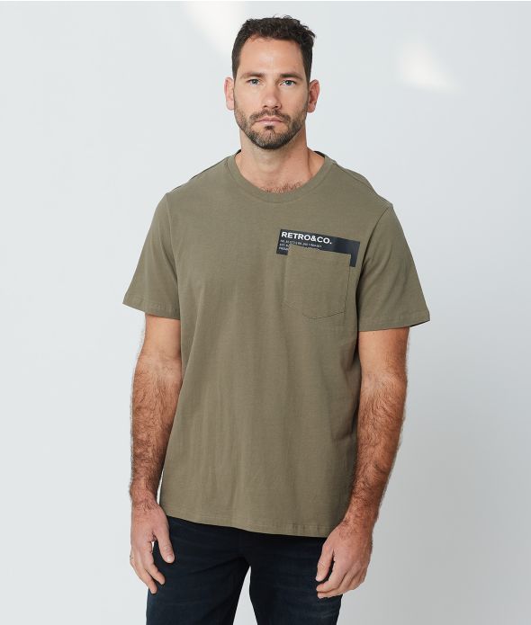 ACEY T-SHIRT, KHAKI