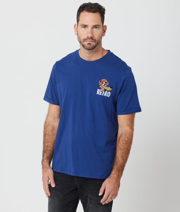 ADELAIDE T-SHIRT, BLUE