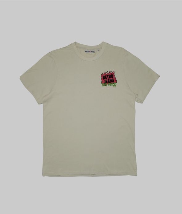 CLASH T-SHIRT, BONE