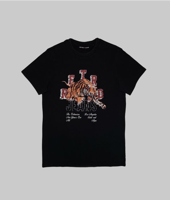 FUGAZI T-SHIRT, BLACK