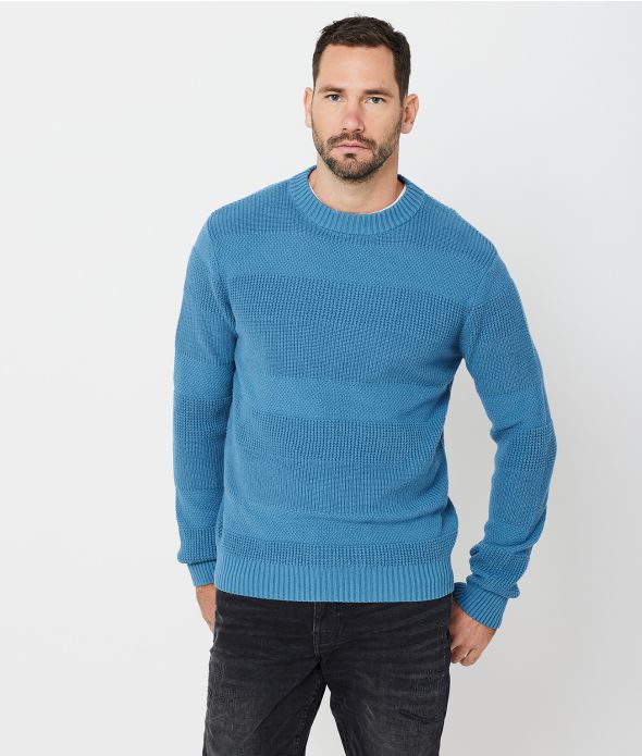 ACEY SWEATER, BLUE