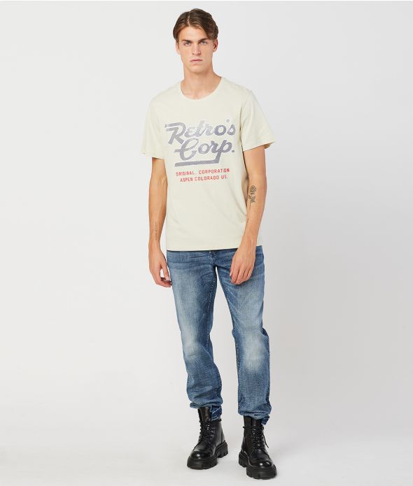 STRATUS T-SHIRT, OFFWHITE