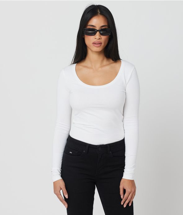 ISA L.S.TOP, WHITE