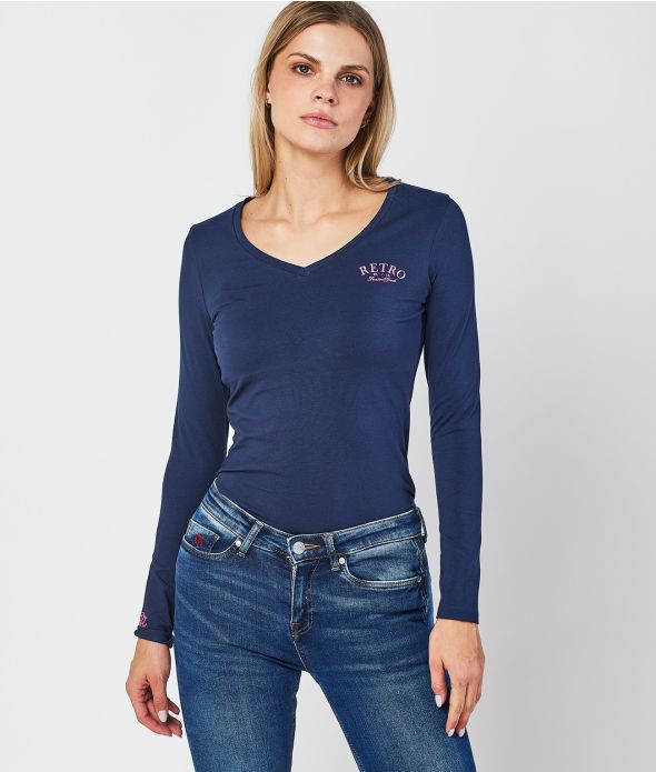 YVETTE L.S.TOP, DARK BLUE