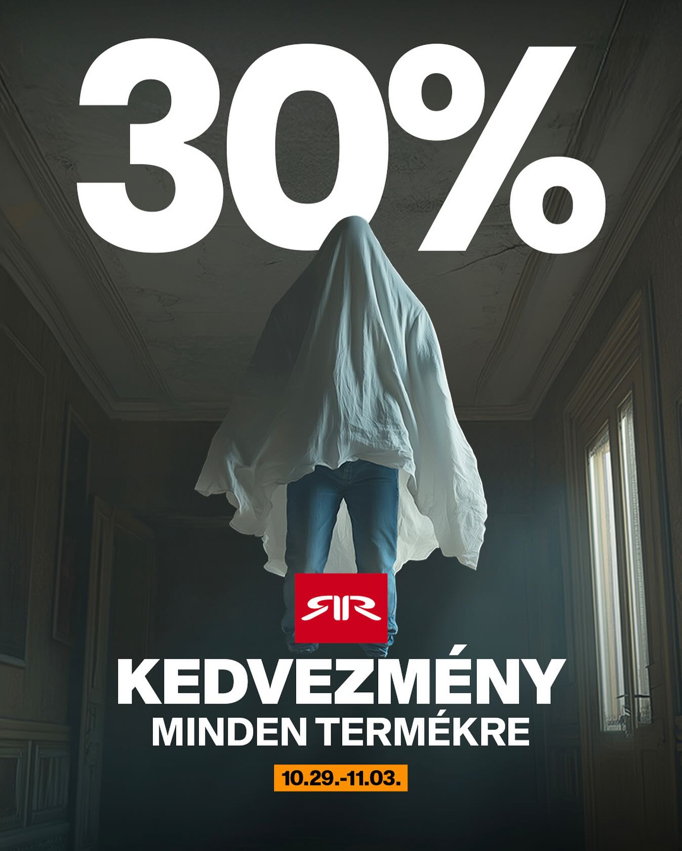 Ez a Halloween nem csak ijesztő – hanem stílusos is! 👻  10.29.- 11.03. között 30% kedvezmény minden Retro Jeans termékre! #RetroJeans #HalloweenSale #kedvezmény